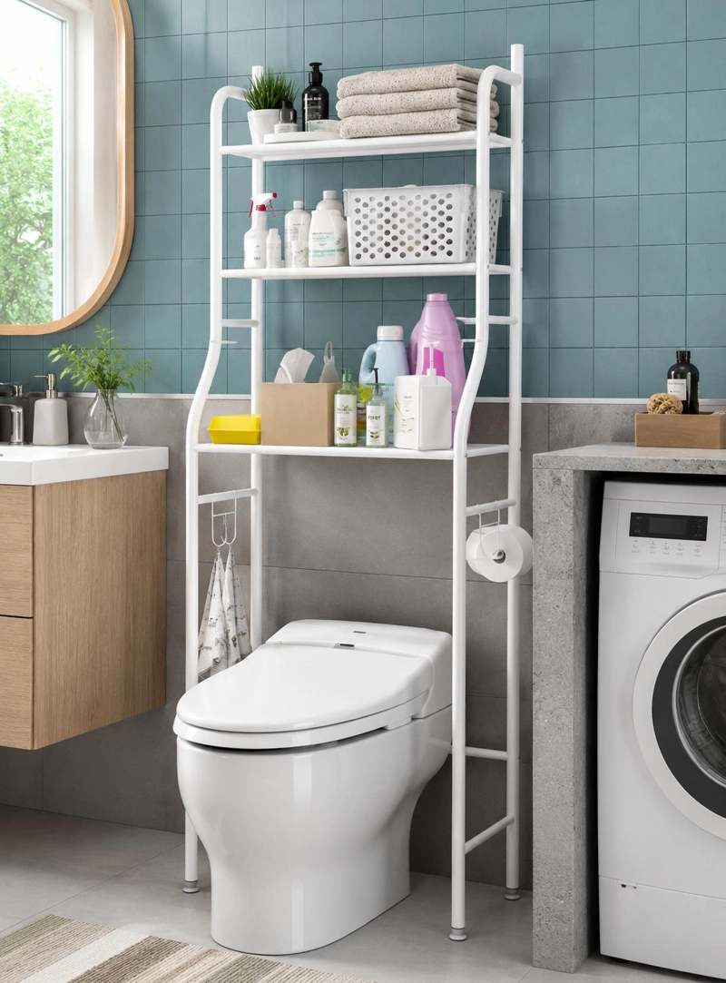ESTANTE ORGANIZADOR DE BAÑO 3 NIVELES MULTIFUNCIONAL - 4