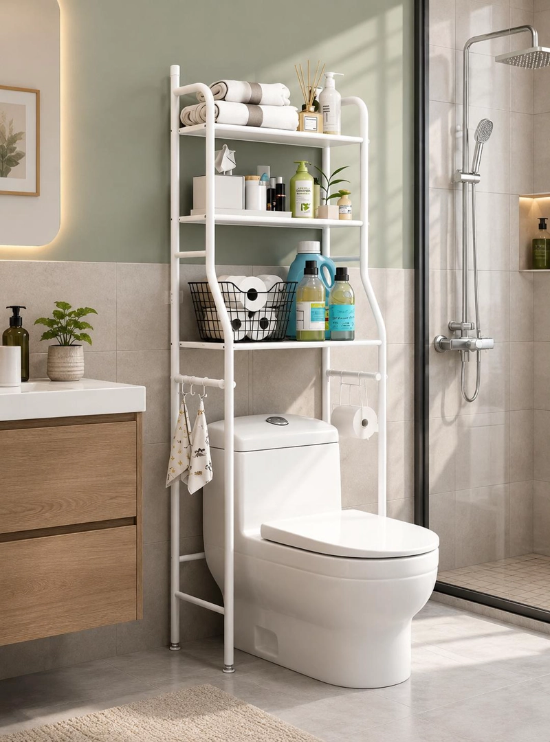 ESTANTE ORGANIZADOR DE BAÑO 3 NIVELES MULTIFUNCIONAL - 6
