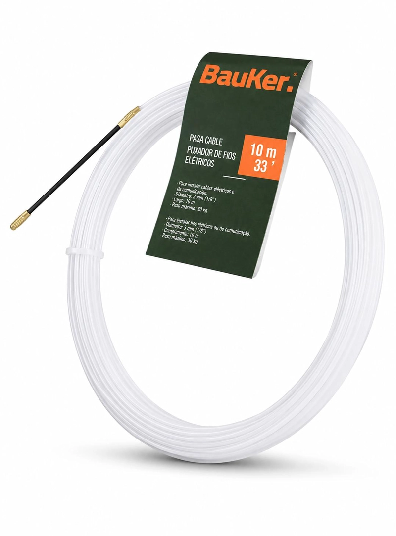 PASACABLE ELE CTRICO 10 METROS PARA INSTALACION DE CABLES - 1
