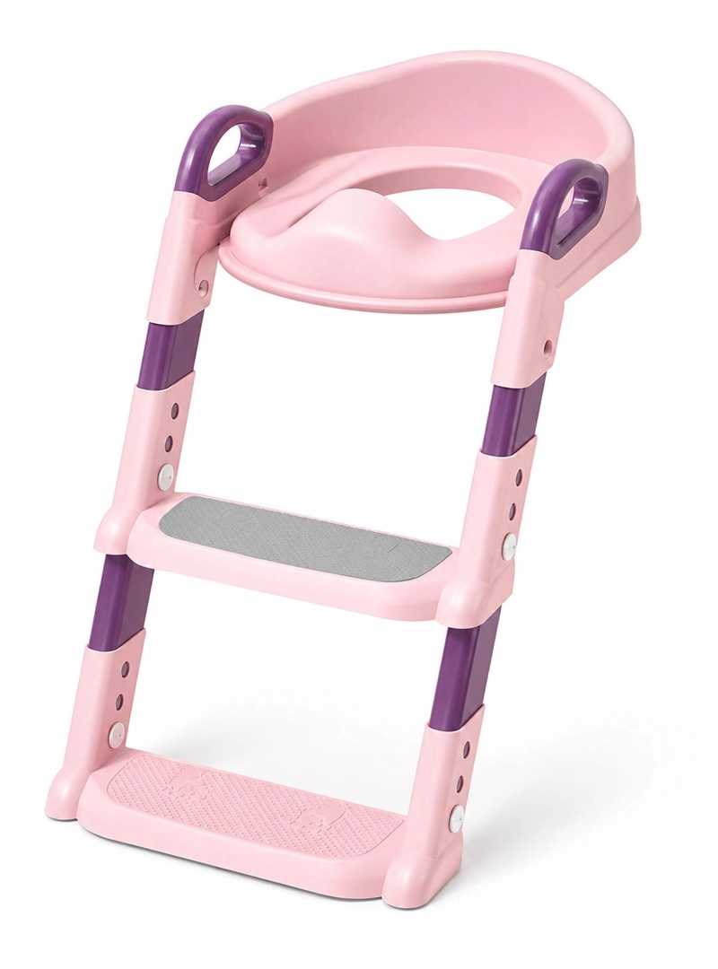 ASIENTO ADAPTADOR WC CON ESCALERA PARA NIÑOS - 1