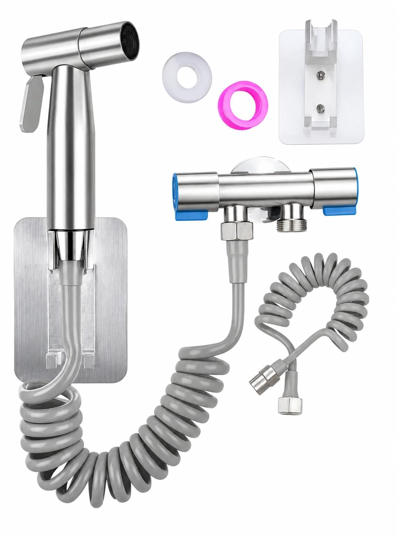 DUCHA BIDET PARA WC CON MANGUERA SET BAÑO BATHLAND - 1