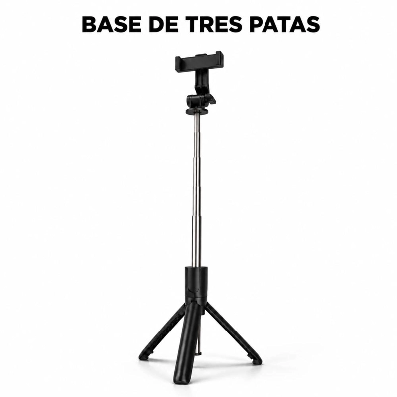 PALO SELFIE BLUETOOTH TRIPODE EXTENSIBLE 70 CM - 4