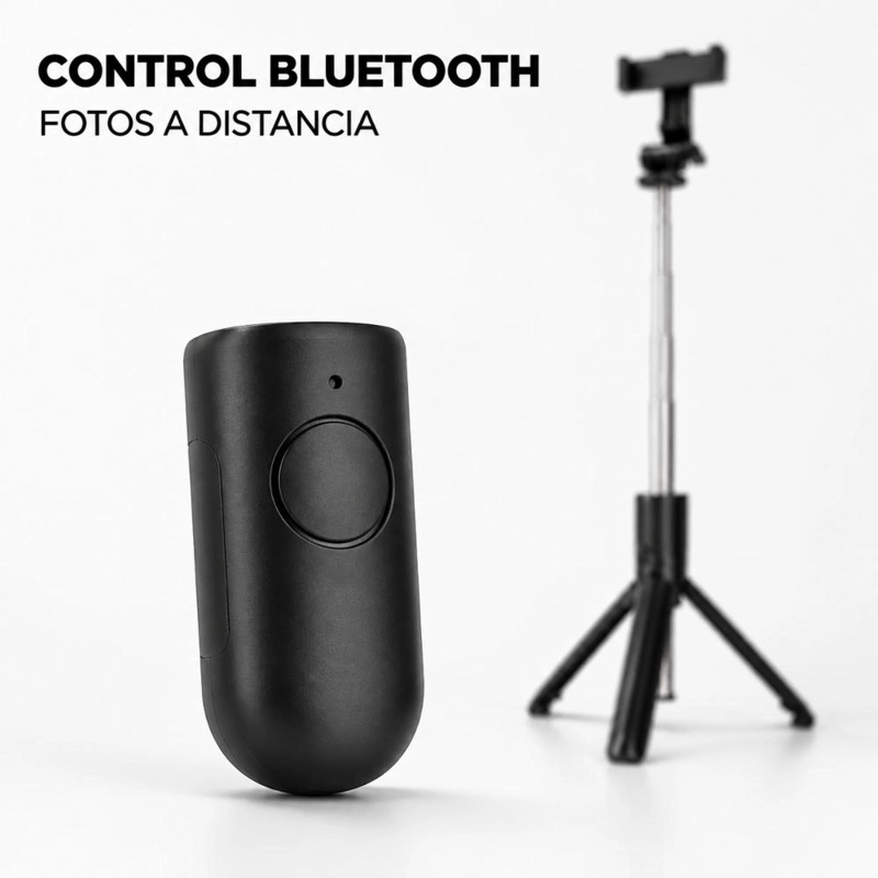 PALO SELFIE BLUETOOTH TRIPODE EXTENSIBLE 70 CM - 5