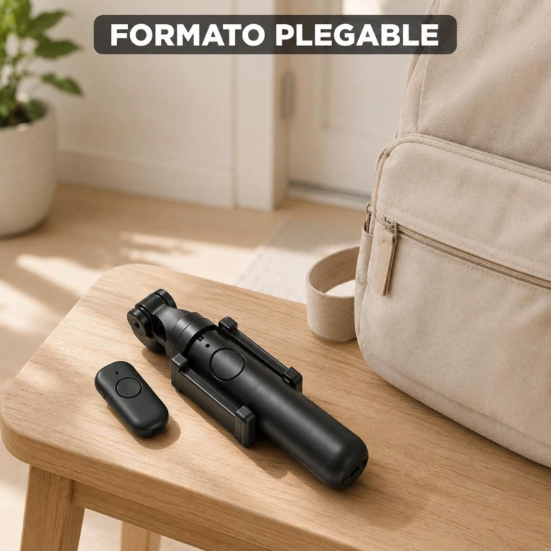 PALO SELFIE BLUETOOTH TRIPODE EXTENSIBLE 70 CM - 7