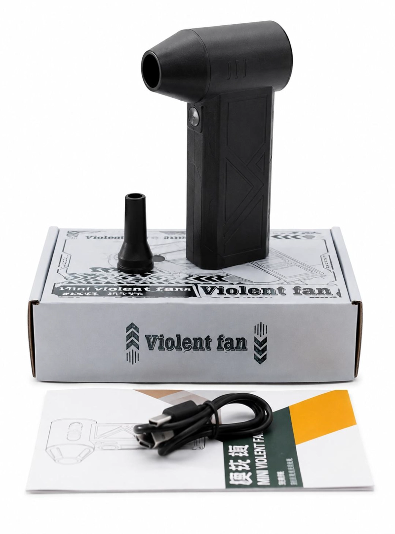 SOPLADOR PORTATIL USB 200W 130000RPM 3 VELOCIDADES - 8