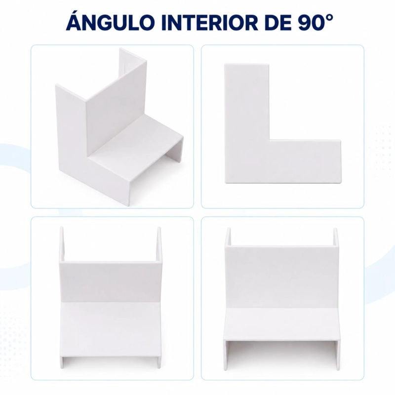 ANGULO INTERIOR CANALETA 40×16 MM PACK 4UN - 2