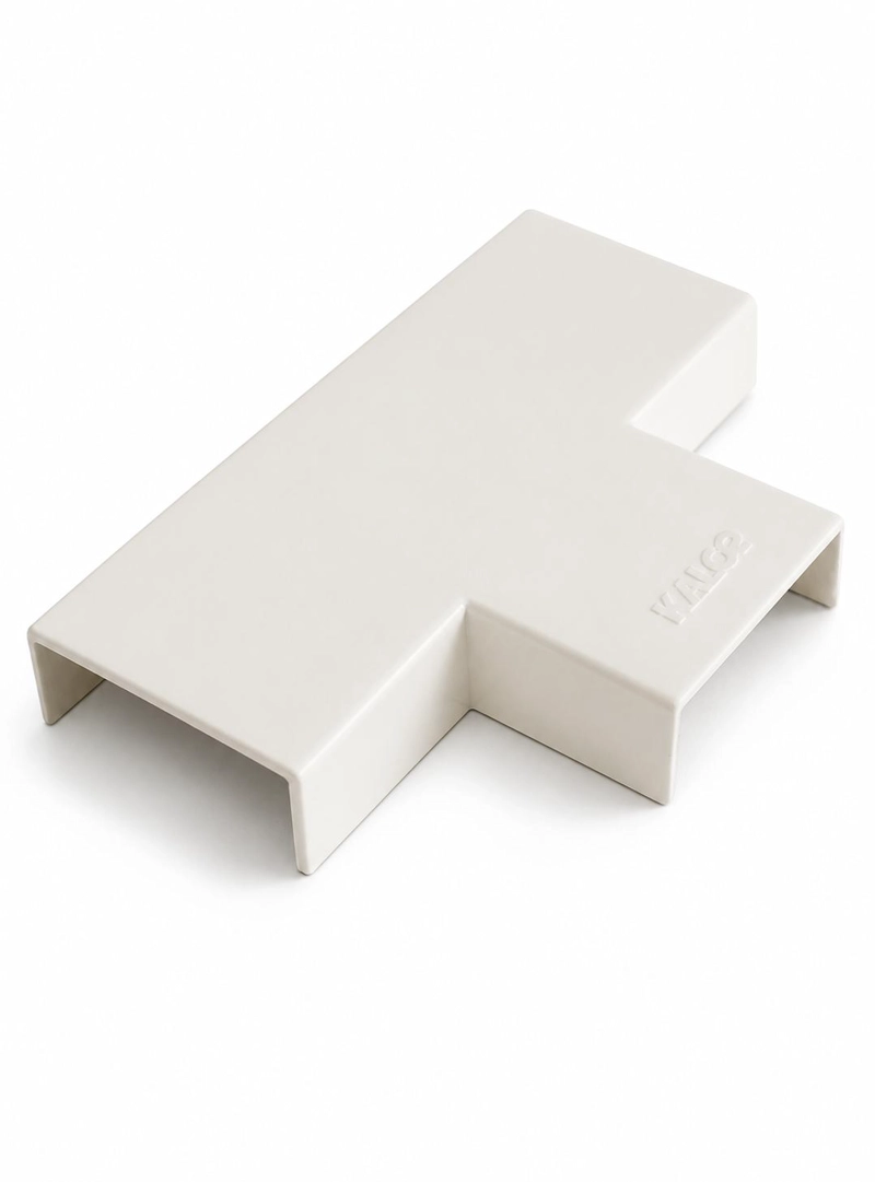PACK 10 CURVA T CANALETA ELE CTRICA 20X10MM PVC - 5