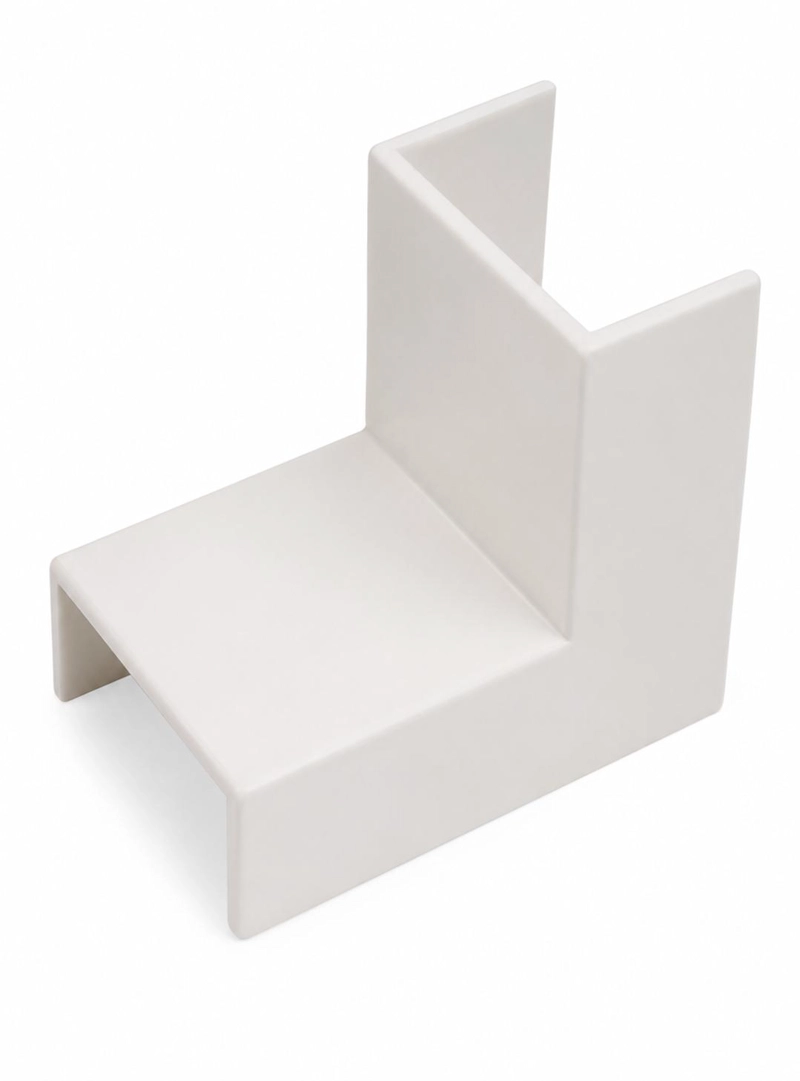 PACK 10 CURVAS INTERNAS PARA CANALETA ELE CTRICA 20X10MM - 3