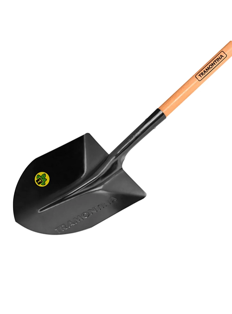 PALA JARDINERA TRAMONTINA MANGO MADERA EMPUÑADURA D - 5