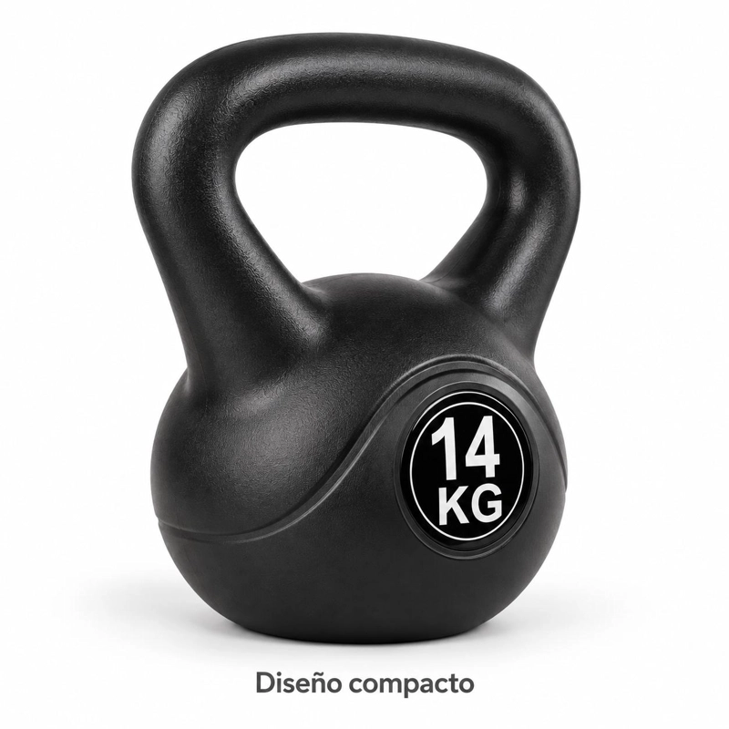 PESA RUSA KETTLEBELL 14 KG PARA FUERZA Y ENTRENAMIENTO - 2