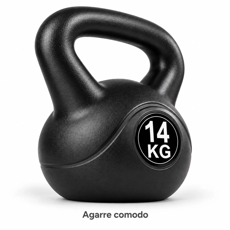 PESA RUSA KETTLEBELL 14 KG PARA FUERZA Y ENTRENAMIENTO - 5