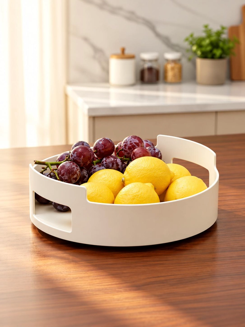 BANDEJA GIRATORIA ESPECIERO COCINA ORGANIZADOR BAÑO 360° - 1