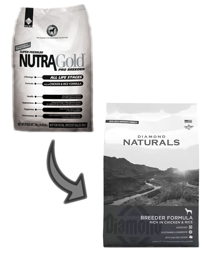 ALIMENTO DIAMOND NATURALS SUPER PREMIUM PRO BREEDER ADULTO Y CACHORRO X 20KG - 1