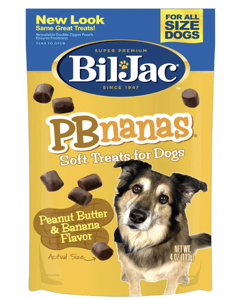 PREMIOS PERROS BIL JAC SNACK PERRO  PB NANAS 113 GR - 1