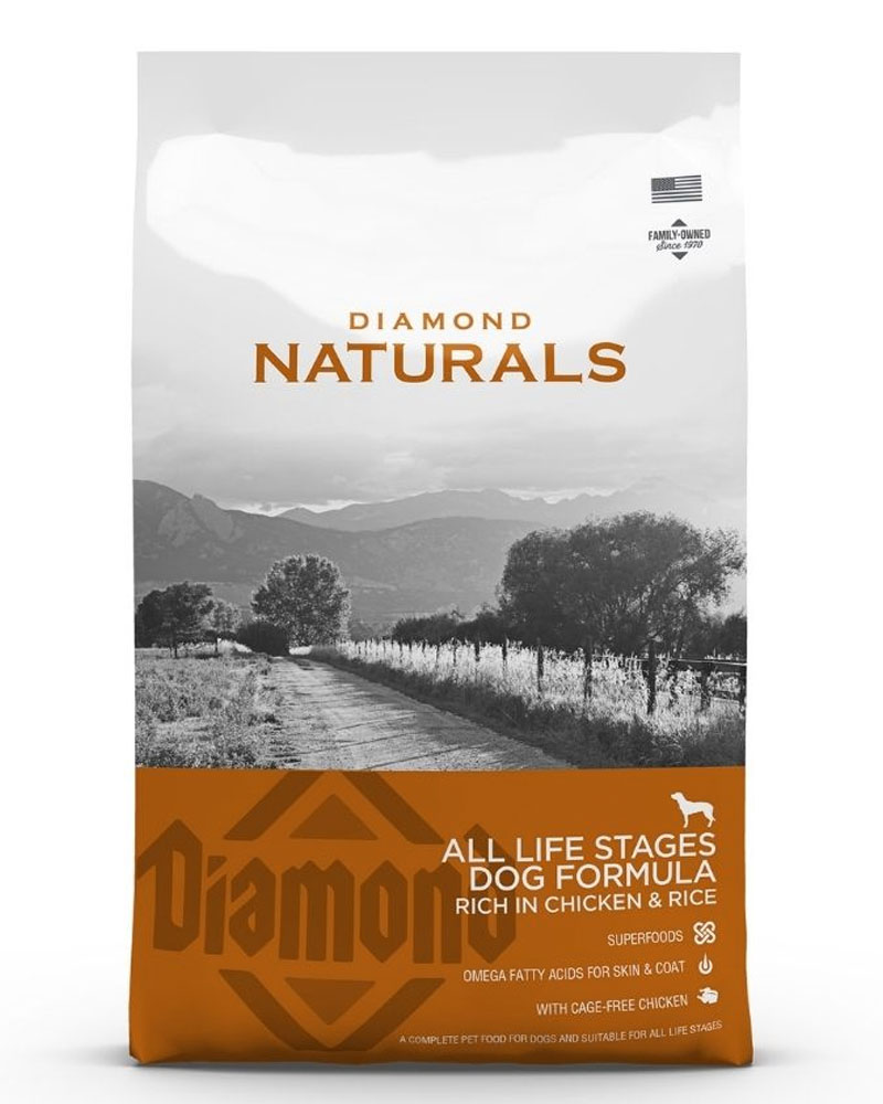 ALIMENTO SECO PERROS DIAMOND NATURALS RAZA MEDIANA BOLSA 7.5 KG ALL LIFE STAGE - 1