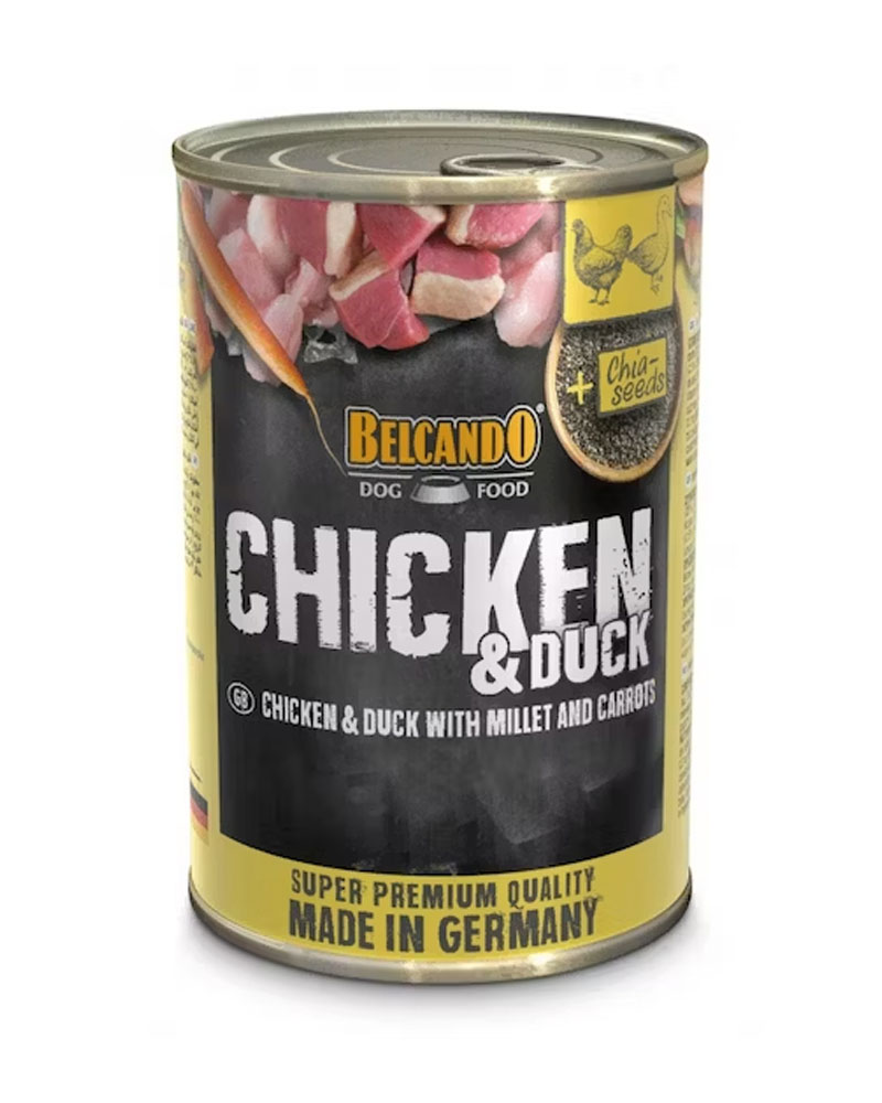 BELCANDO LATAS POLLO Y PATO 400 GR - 1