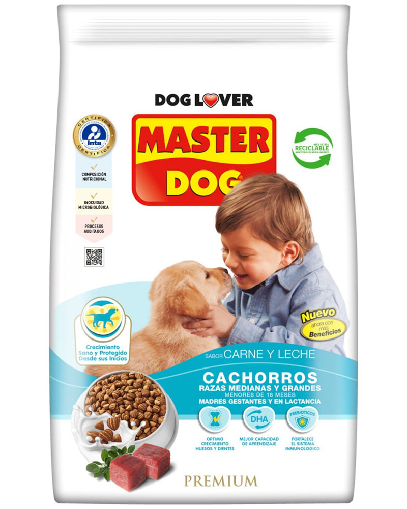 MASTER DOG CACHORRO CARNE 18KG - 1