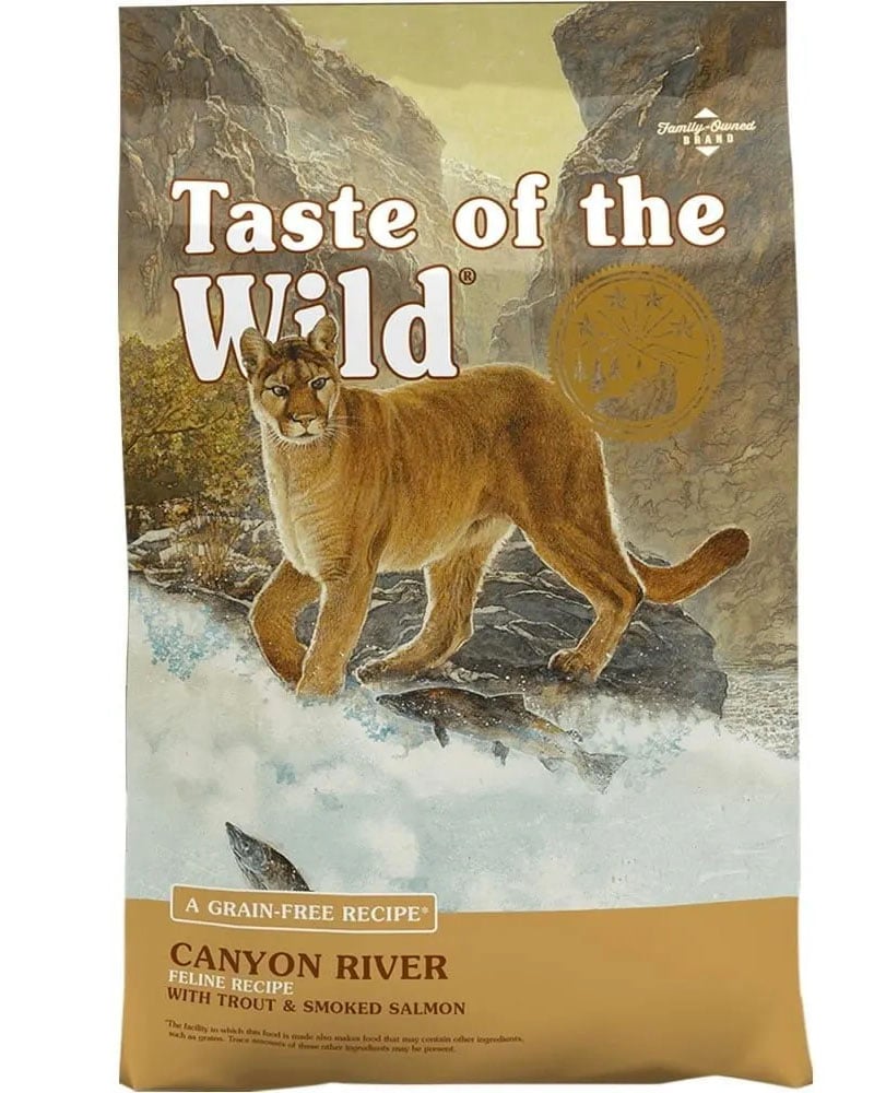 TASTE OF THE WILD CANYON RIVER TRUCHA/SALMÓN AHUMADO 2KG - 1