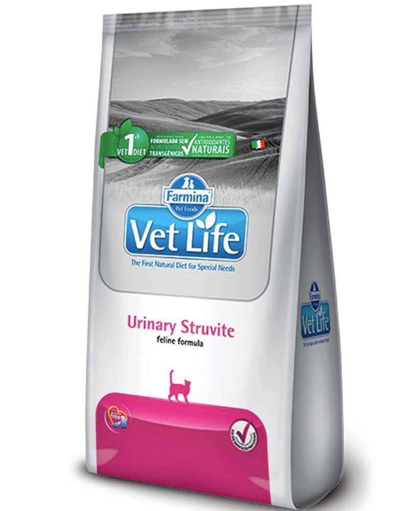 ALIMENTO GATO VET LIFE URINARY STRUVITE 2KG - 1