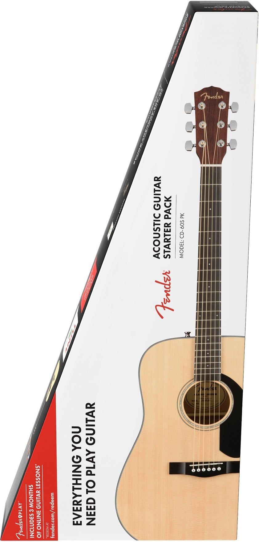 FENDER PACK GUITARRA ACÚSTICA CD-60S DREADNOUGHT V2 - 1