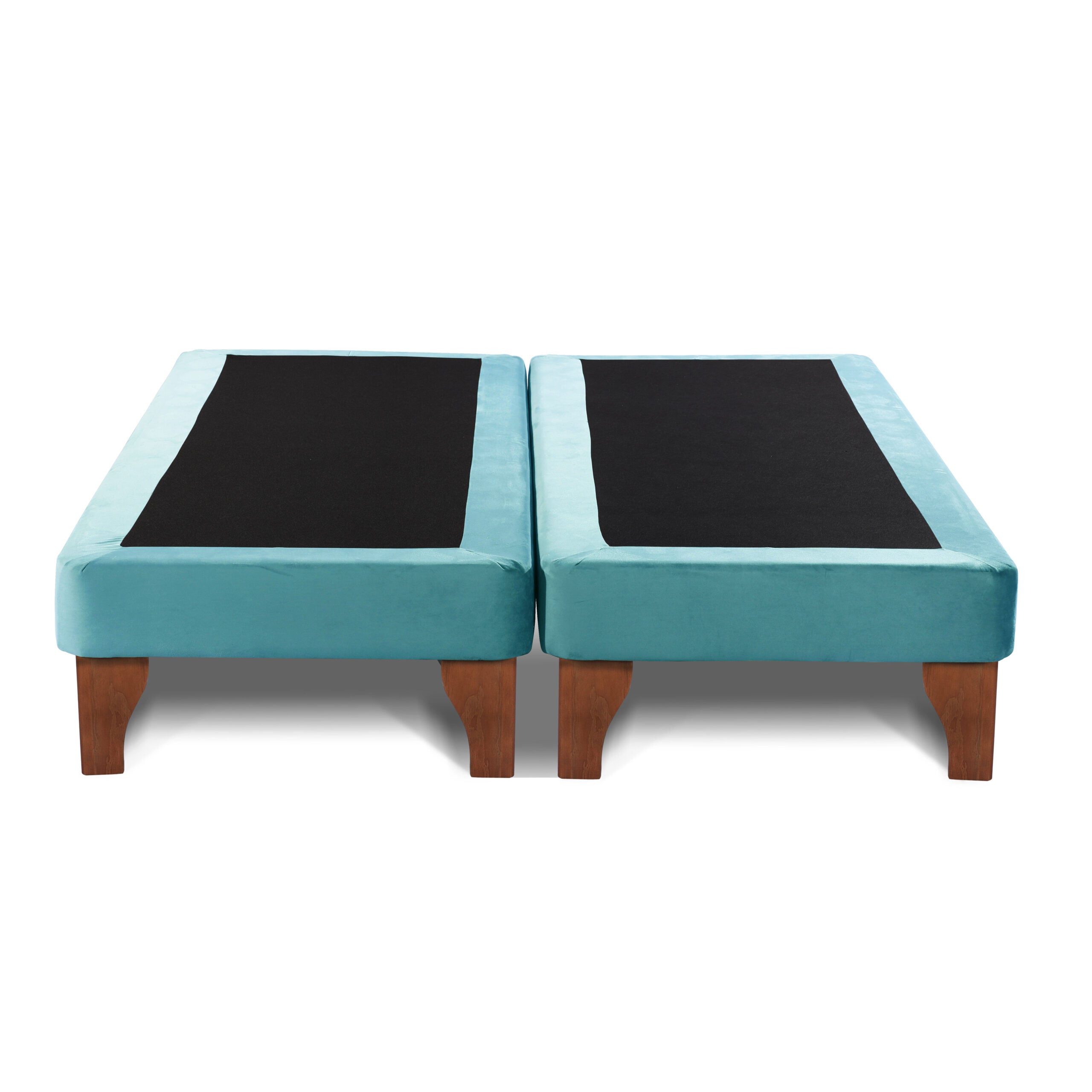 BASE EUROPEA ZEN  TELA TURQUESA KING - 1