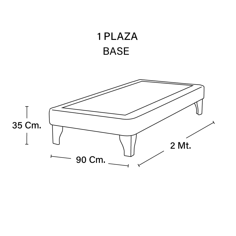 BASE EUROPEA LATAM HOME ZEN TELA BURDEO 1 PZA - 3
