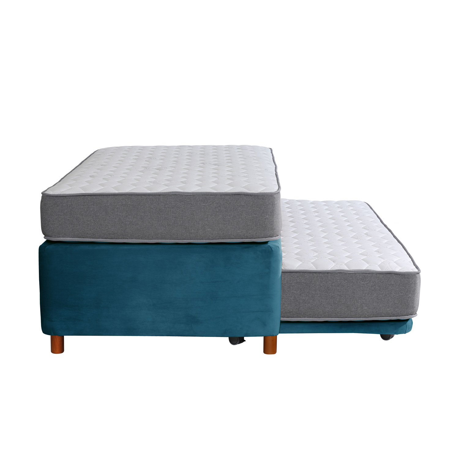 CAMA NIDO ZEN BEST TELA AZUL 1 1/2 PZA - 3