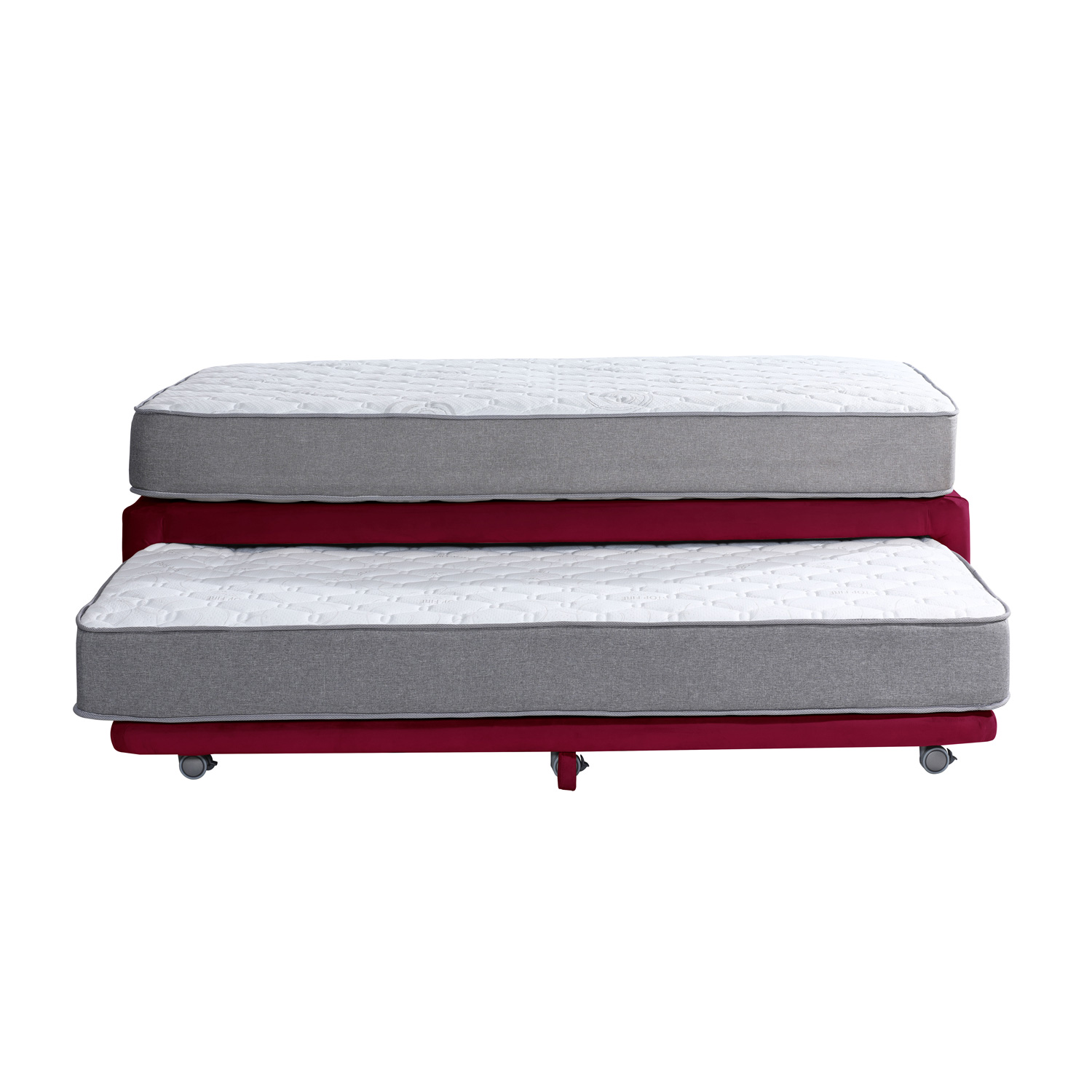 CAMA NIDO ZEN BEST TELA BURDEO 1 1/2 PZA - 1