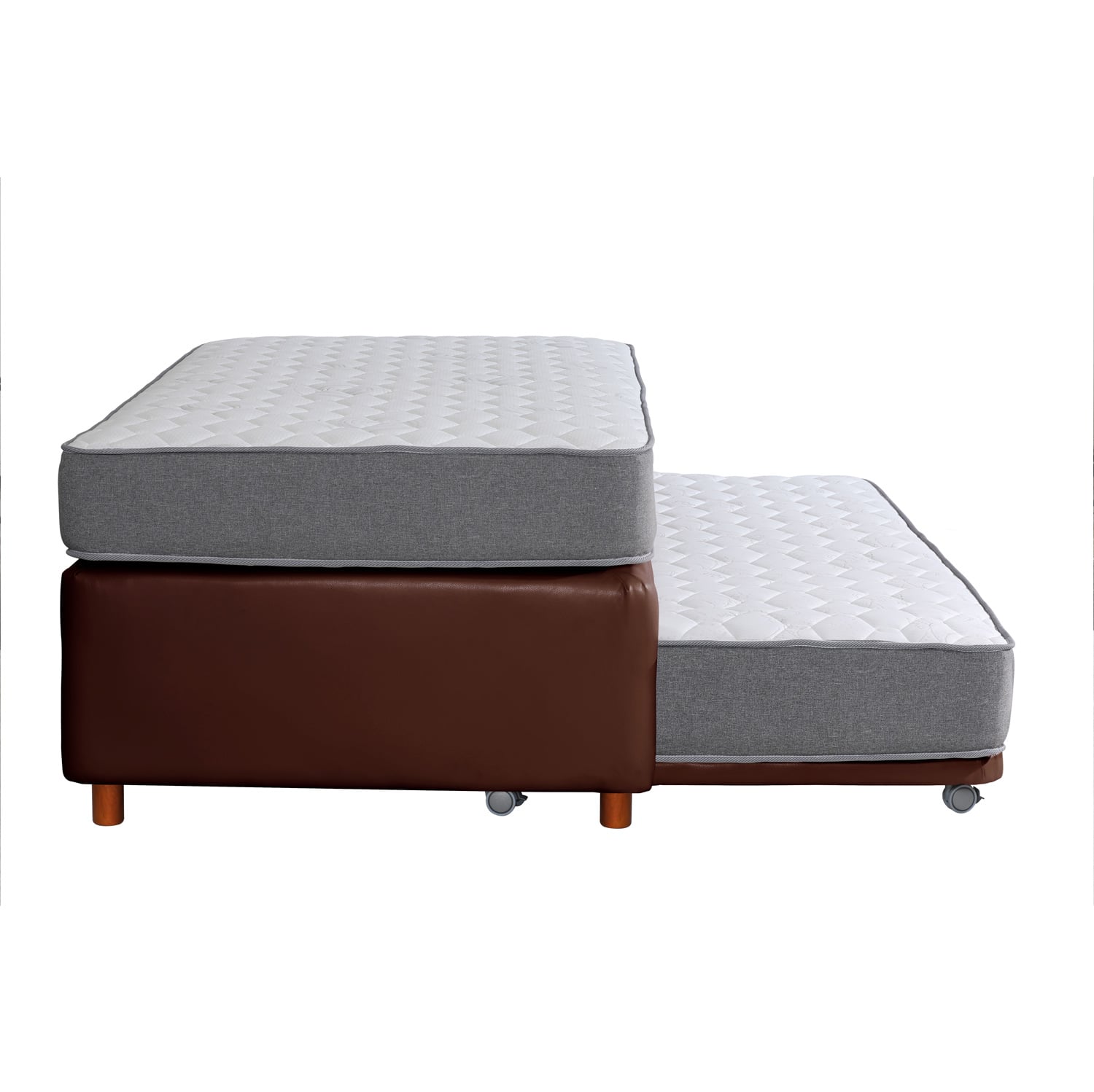 CAMA NIDO ZEN BEST PU CHOCOLATE 1 1/2 PZA - 3