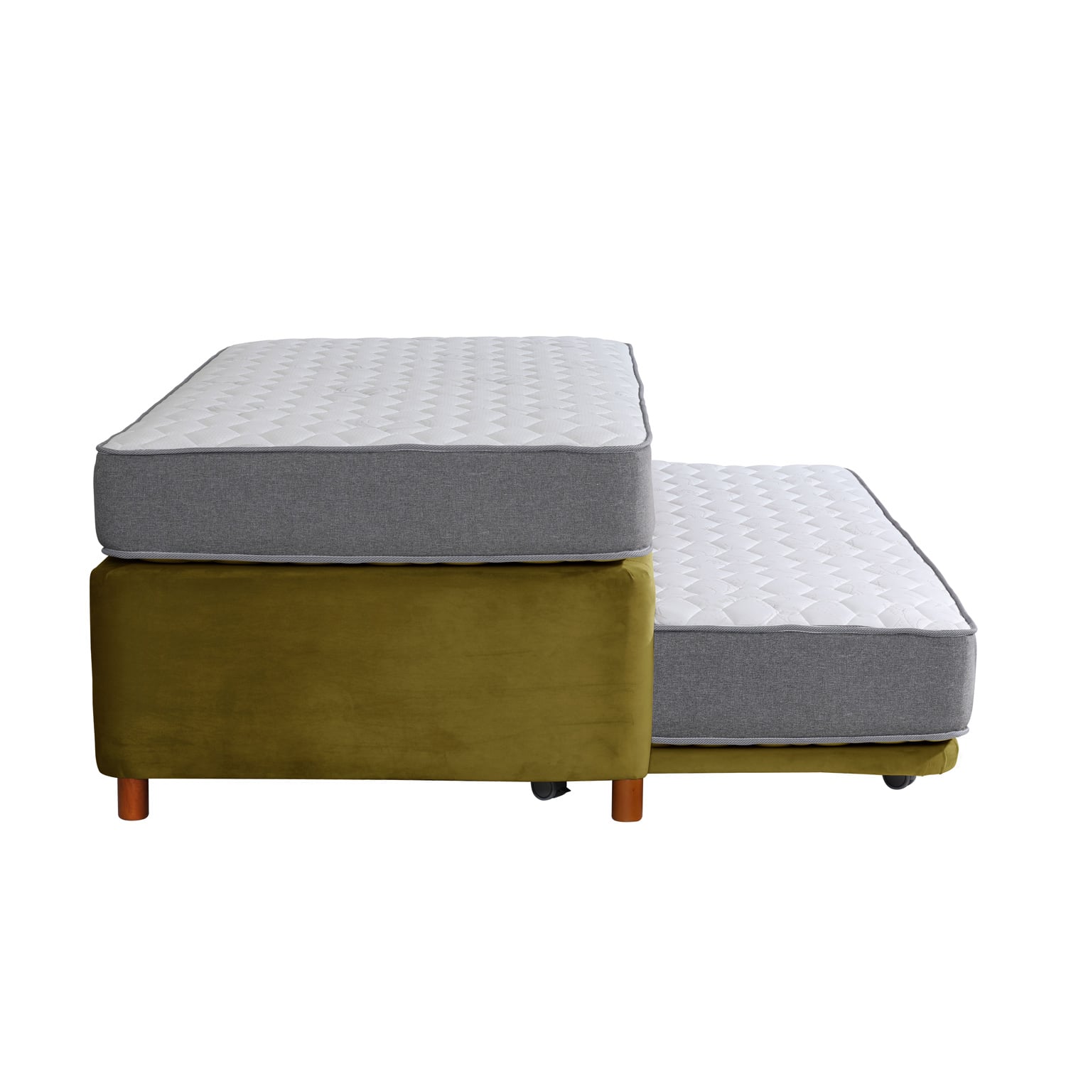 CAMA NIDO ZEN BEST TELA VERDE 1 1/2 PZA - 3