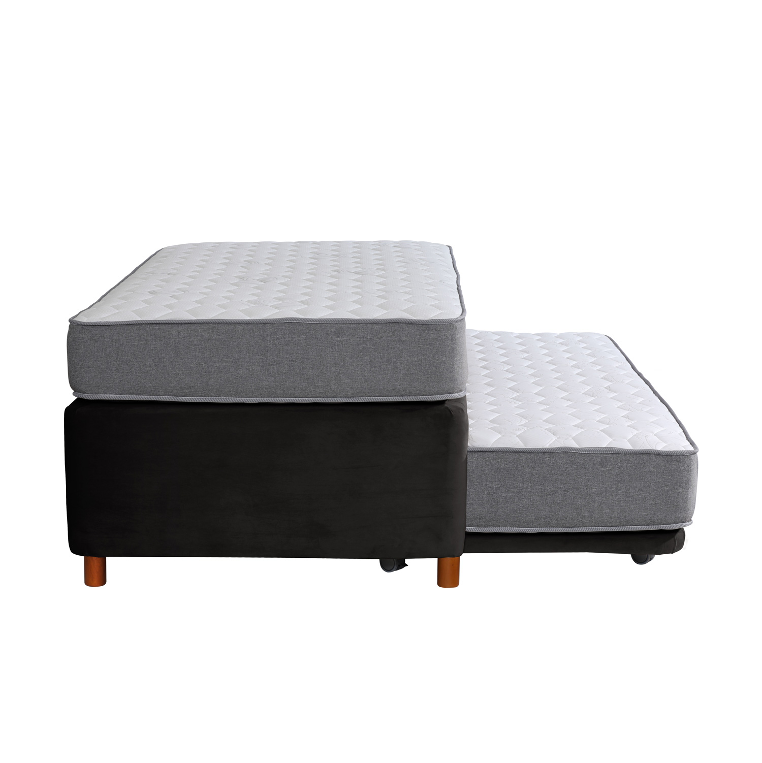 CAMA NIDO ZEN BEST TELA NEGRO 1 1/2 PZA - 3