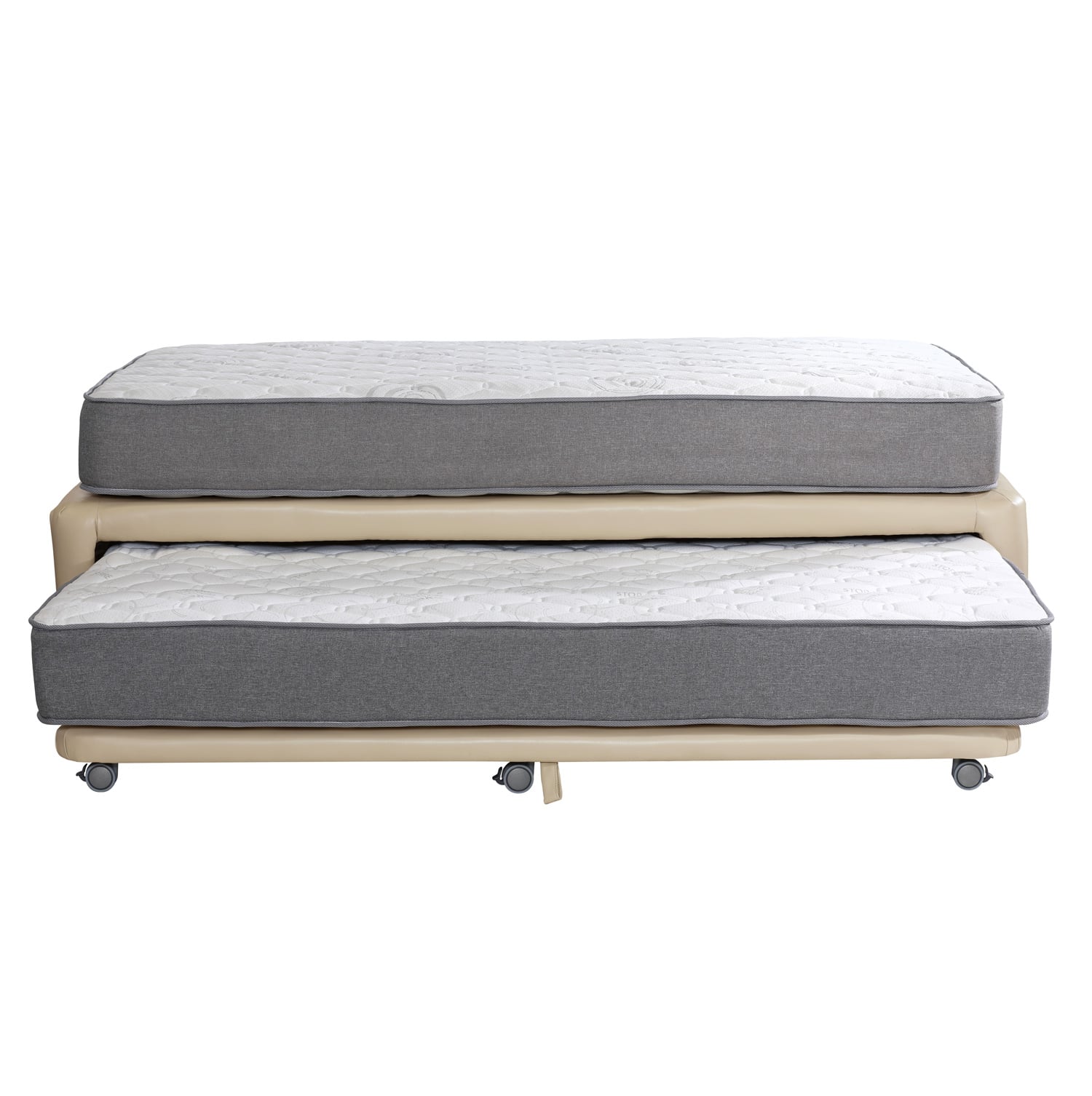 CAMA NIDO ZEN BEST PU BEIGE 1 1/2 PZA - 1
