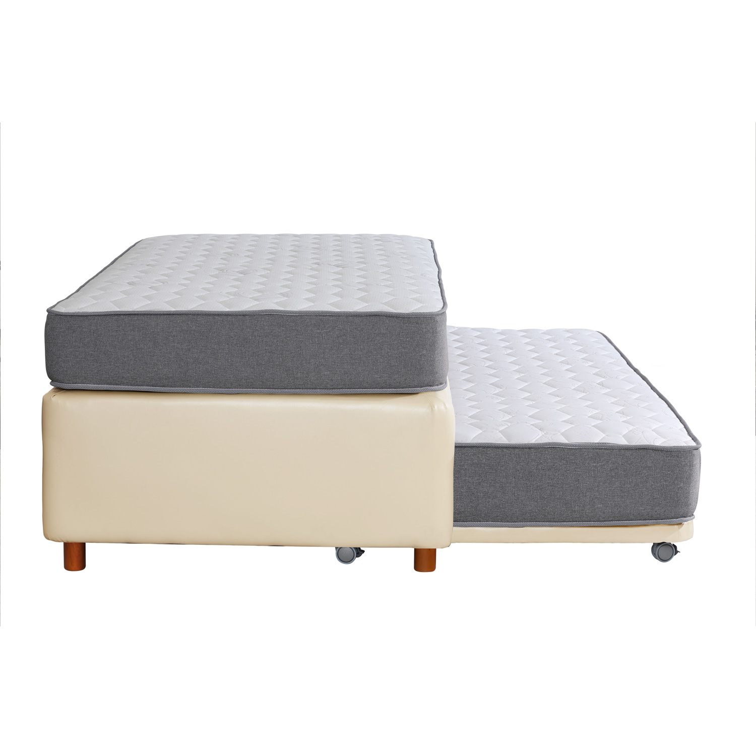 CAMA NIDO ZEN BEST PU BEIGE 1 1/2 PZA - 3