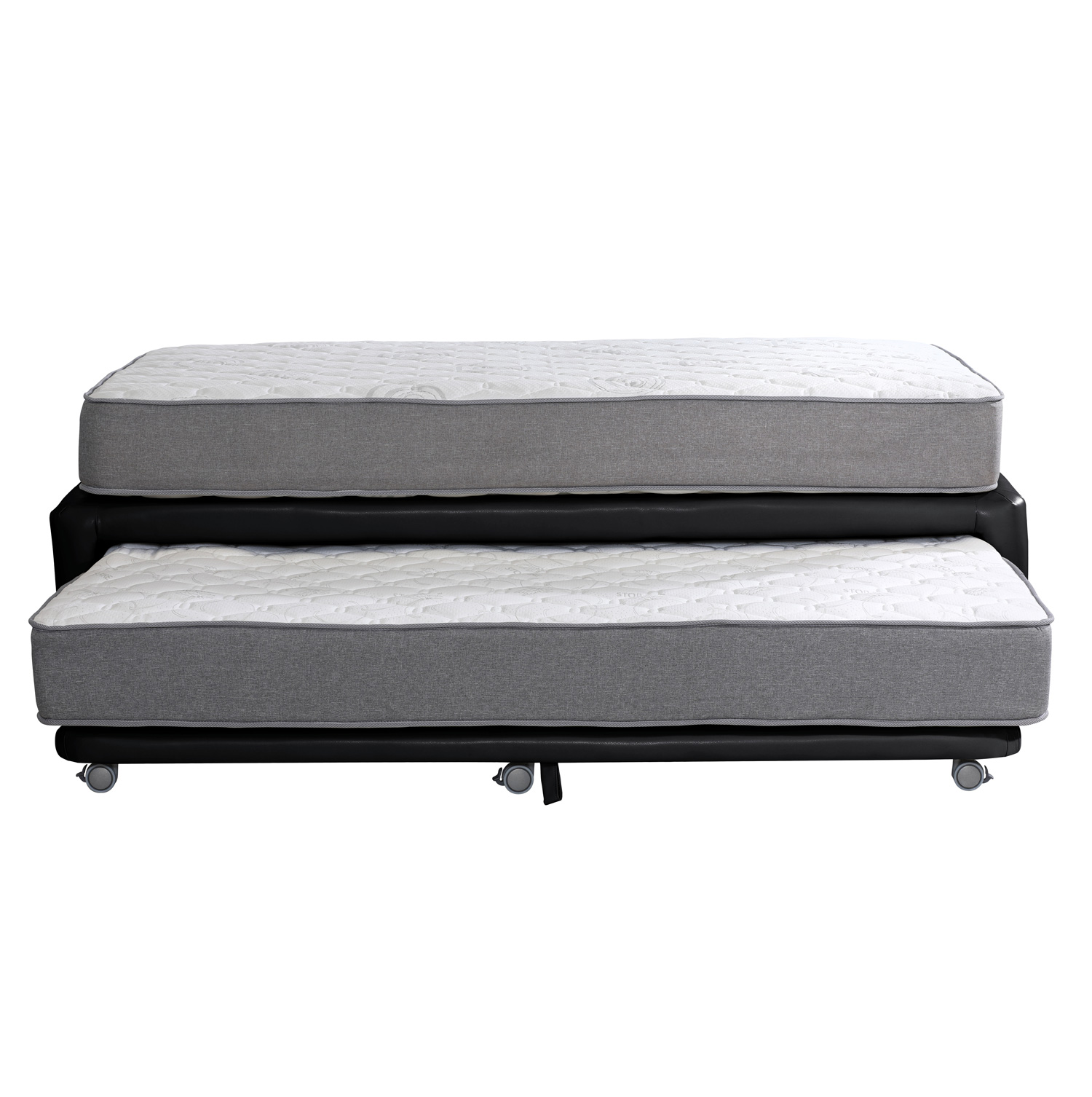 CAMA NIDO ZEN BEST PU NEGRO 1 1/2 PZA - 1