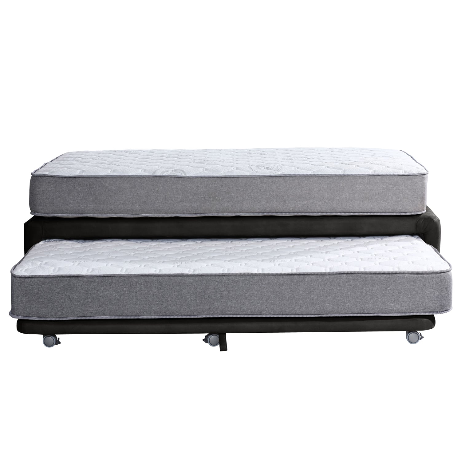 CAMA NIDO ZEN BEST CUERO NEGRO 1 1/2 PZA - 1