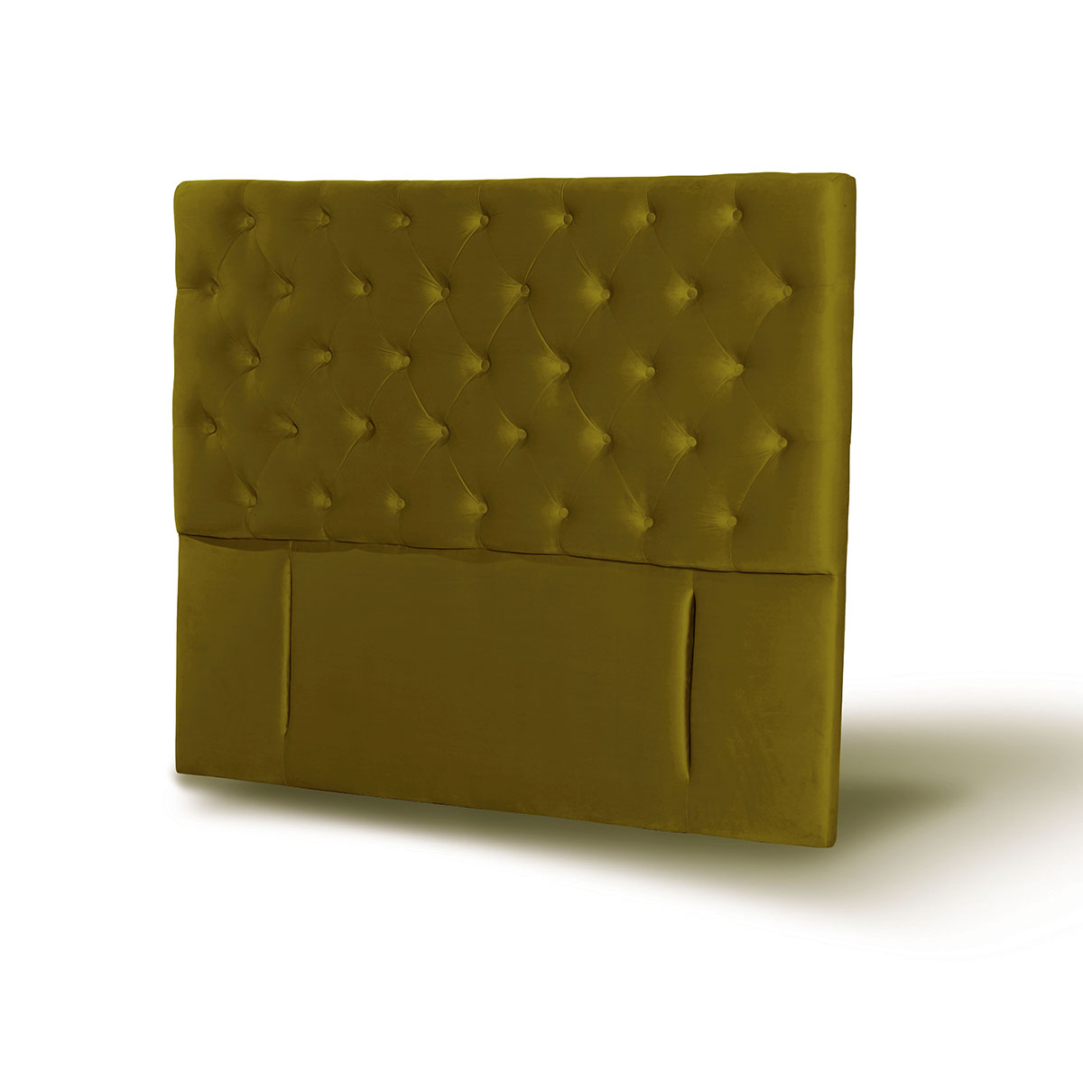 RESPALDO LATAM HOME FLORENCIA KING MADERA TELA VERDE - 2