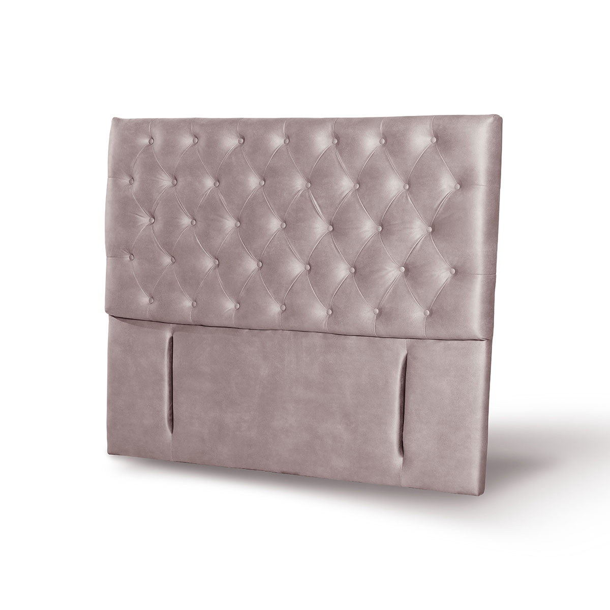 RESPALDO LATAM HOME FLORENCIA KING MADERA CUERO GRIS - 2