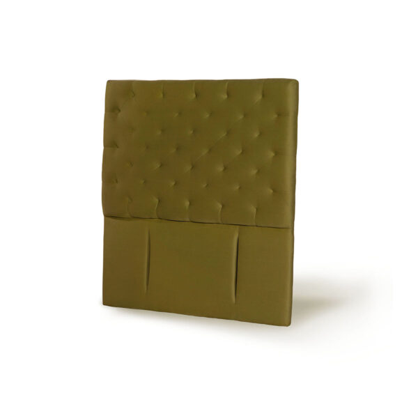 RESPALDO LATAM HOME BRESCIA 1 PLAZA MADERA TELA VERDE - 2