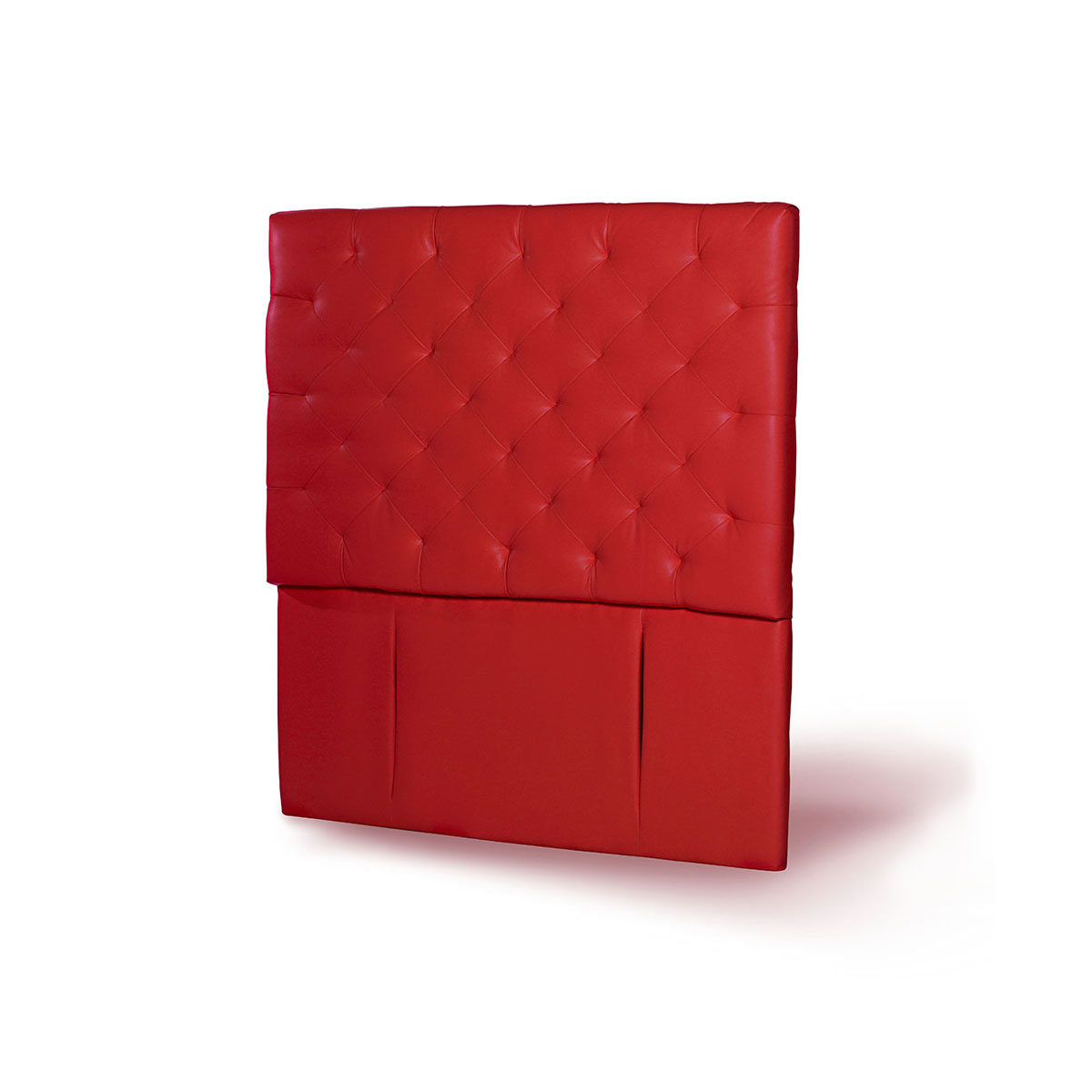 RESPALDO LATAM HOME BRESCIA 1 PLAZA MADERA PU ROJO - 2