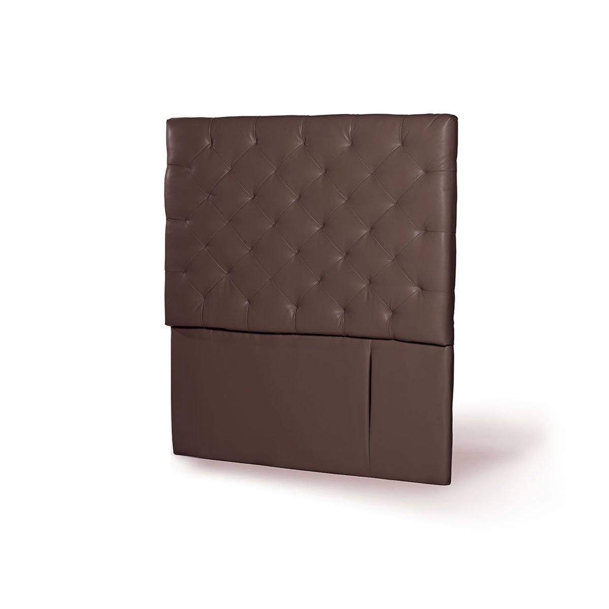 RESPALDO LATAM HOME BRESCIA 1.5 PLAZAS MADERA PU CHOCOLATE - 2