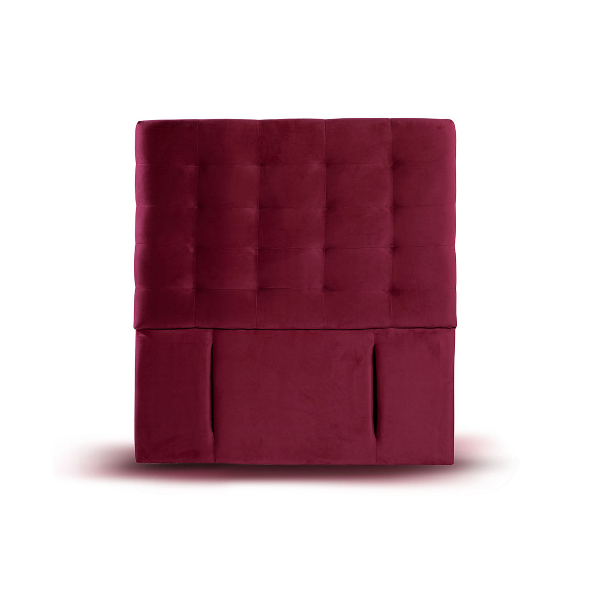 RESPALDO LATAM HOME NÁPOLES 1.5 PLAZAS MADERA TELA BURDEO - 1
