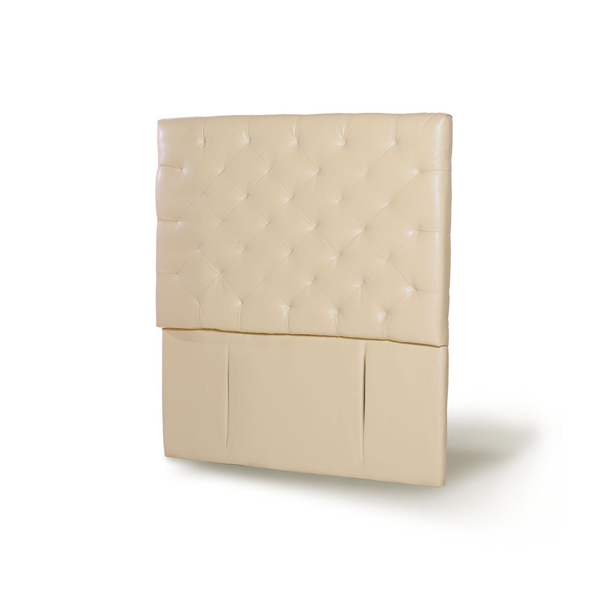 RESPALDO LATAM HOME BRESCIA 1 PLAZA MADERA PU BEIGE - 2