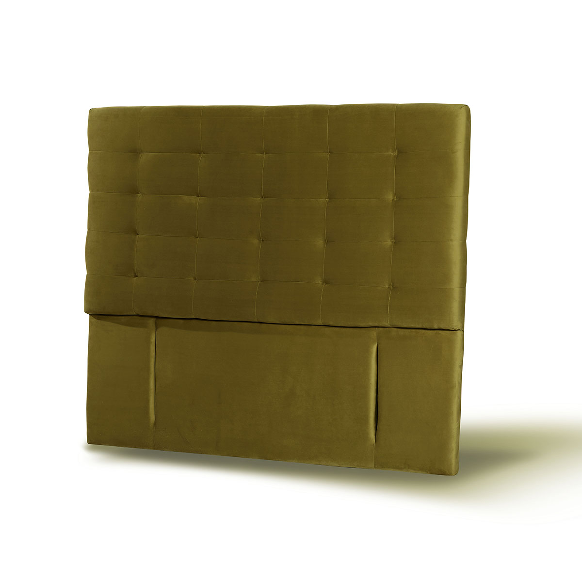 RESPALDO LATAM HOME NÁPOLES 2 PLAZAS MADERA TELA VERDE - 2