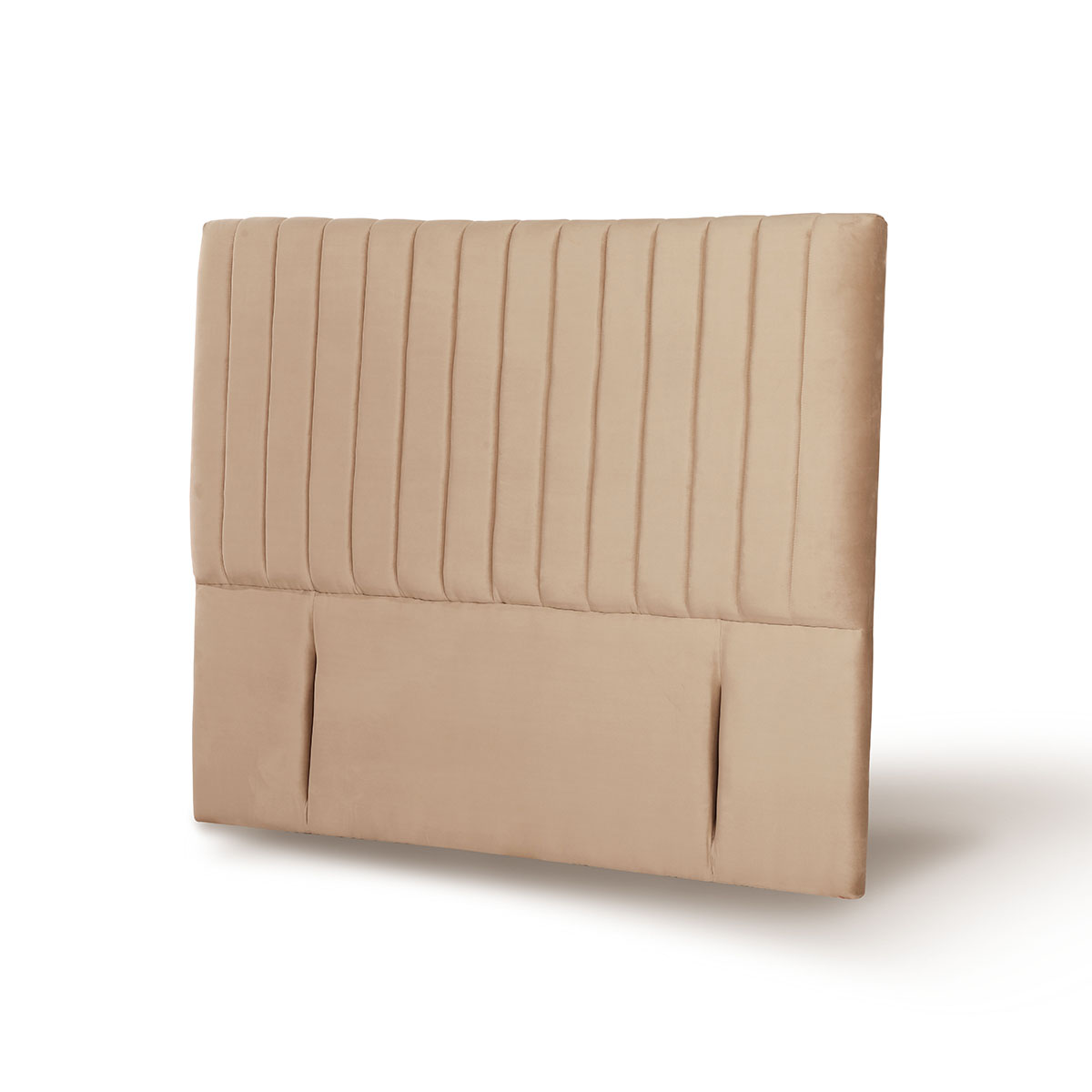 RESPALDO LATAM HOME SORRENTO 2 PLAZAS MADERA TELA BEIGE - 2