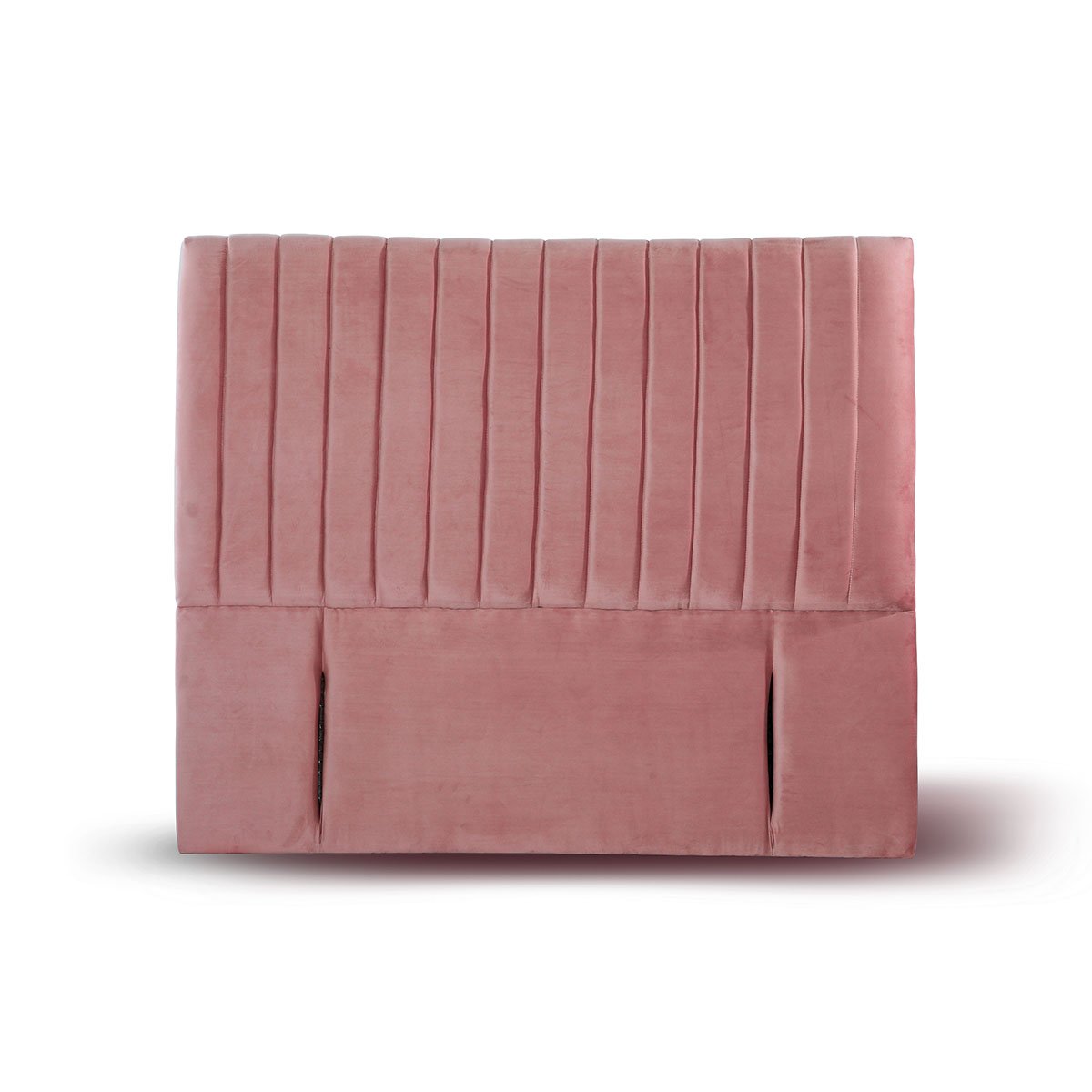 RESPALDO LATAM HOME SORRENTO KING MADERA TELA PALO ROSA - 1