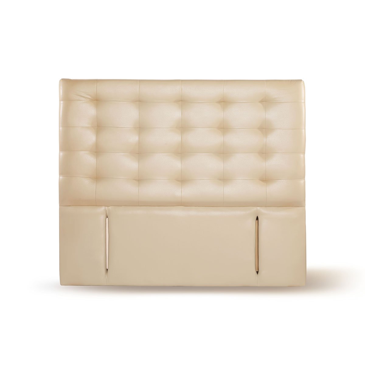 RESPALDO LATAM HOME NÁPOLES 2 PLAZAS MADERA PU BEIGE - 1
