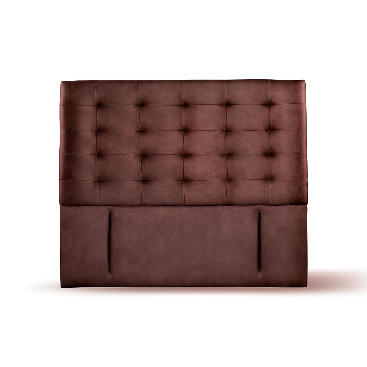RESPALDO LATAM HOME NÁPOLES KING MADERA CUERO CAFÉ MORO - 1