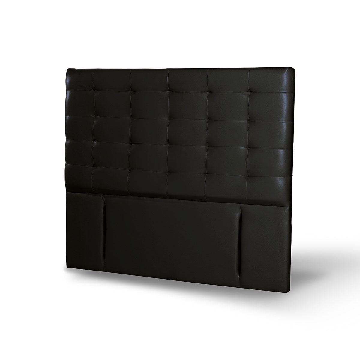 RESPALDO LATAM HOME NÁPOLES KING MADERA PU NEGRO - 2