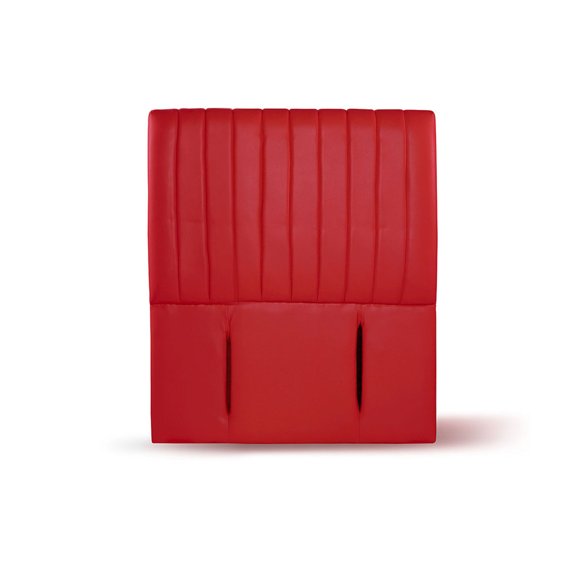 RESPALDO LATAM HOME SORRENTO 1 PLAZA MADERA PU ROJO - 1