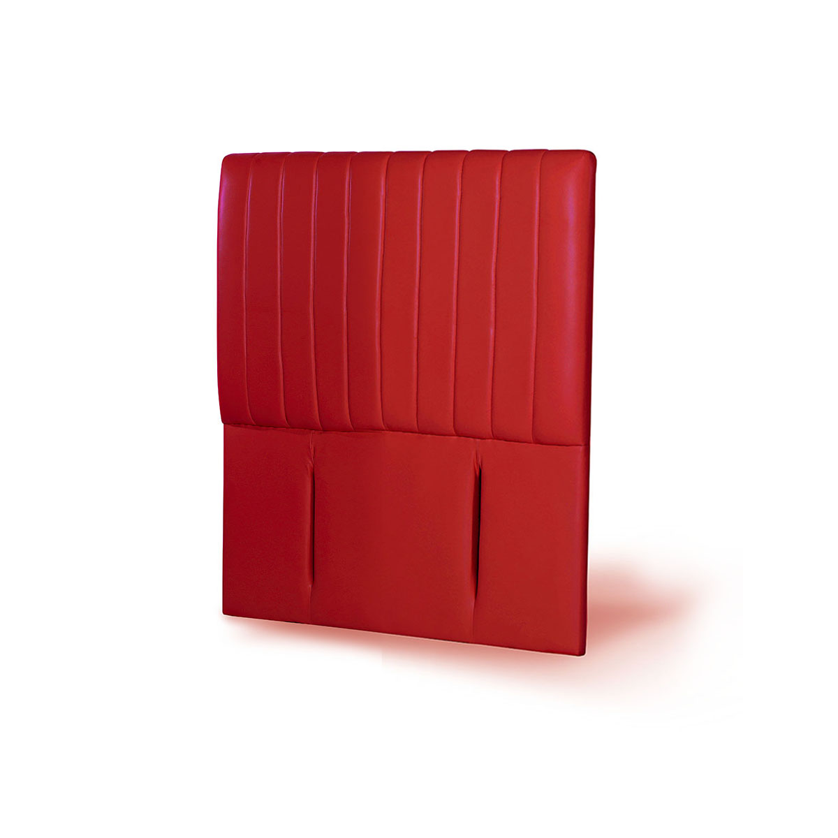 RESPALDO LATAM HOME SORRENTO 1 PLAZA MADERA PU ROJO - 2